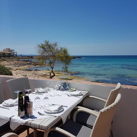 Hostal Restaurante Playa Colonia de Sant Jordi Buitenkant foto